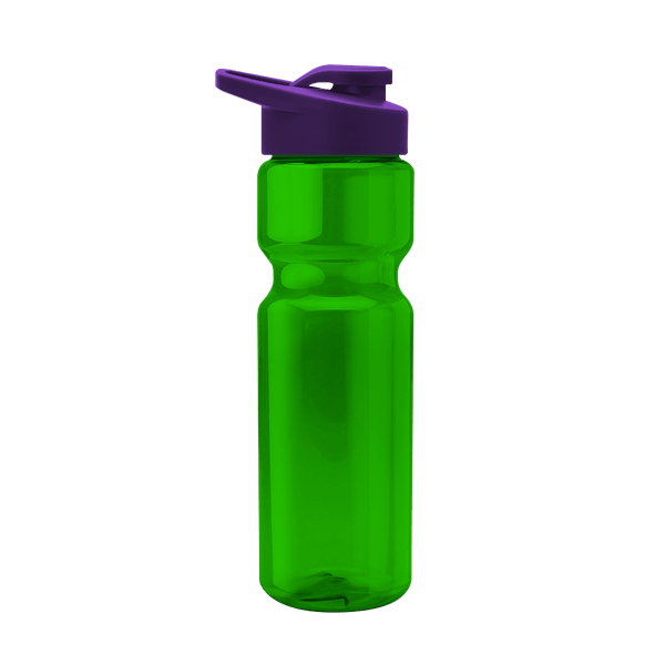 Blazer 28oz Transparent Bike Bottle w/Drink-thru Lid 311