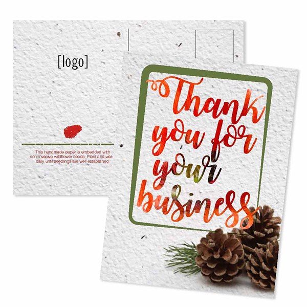 Seed Paper Mailable Postcard 21