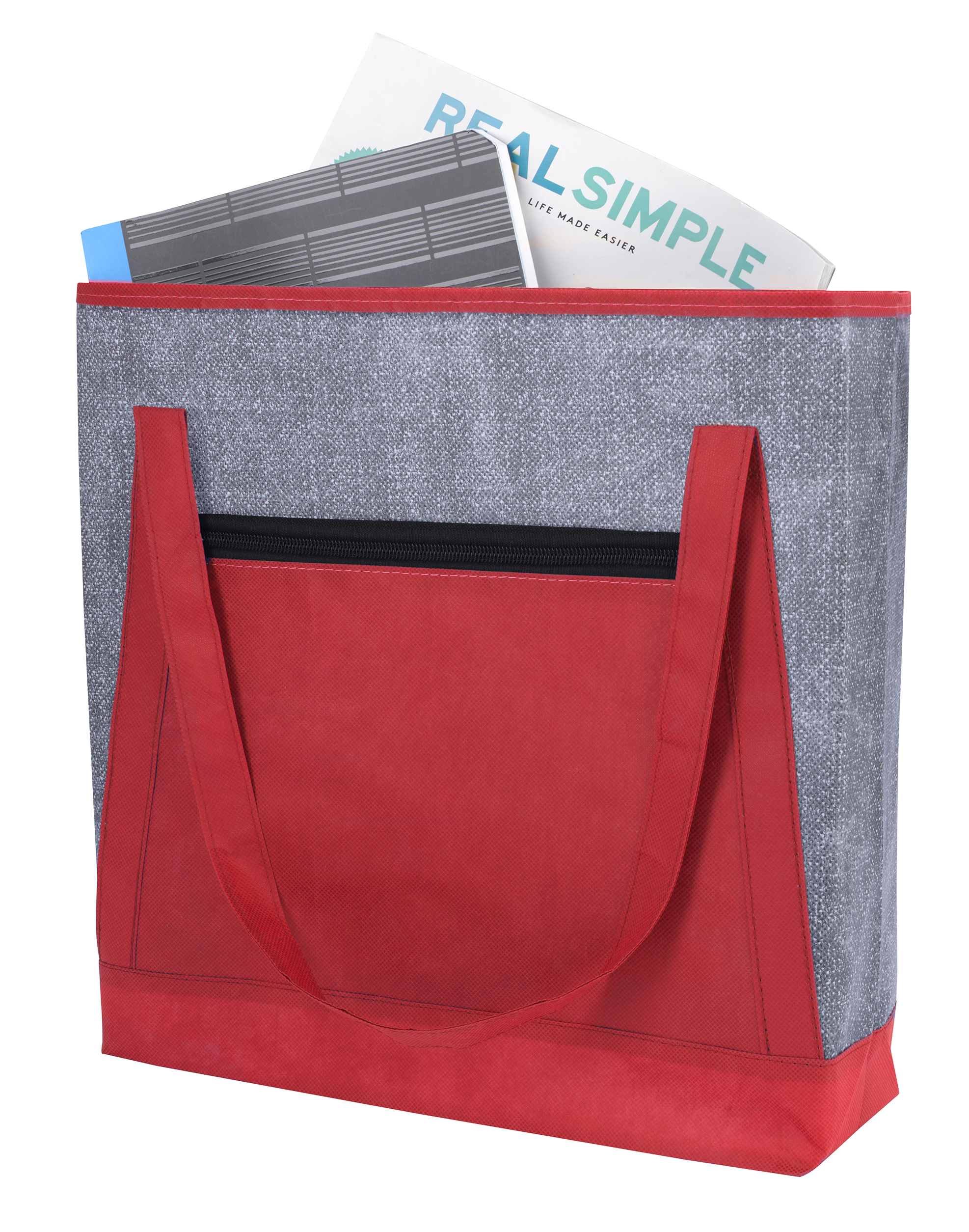 Good Value™ Heathered RPET Non-Woven Tote 15