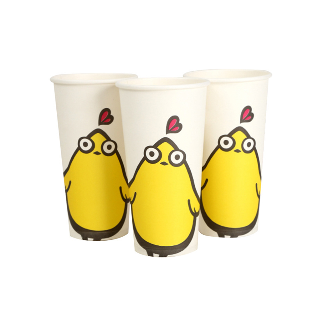 Can be equipped with cup cover, milk tea, Coffee cup, one-time environmental protection advertisemen 4