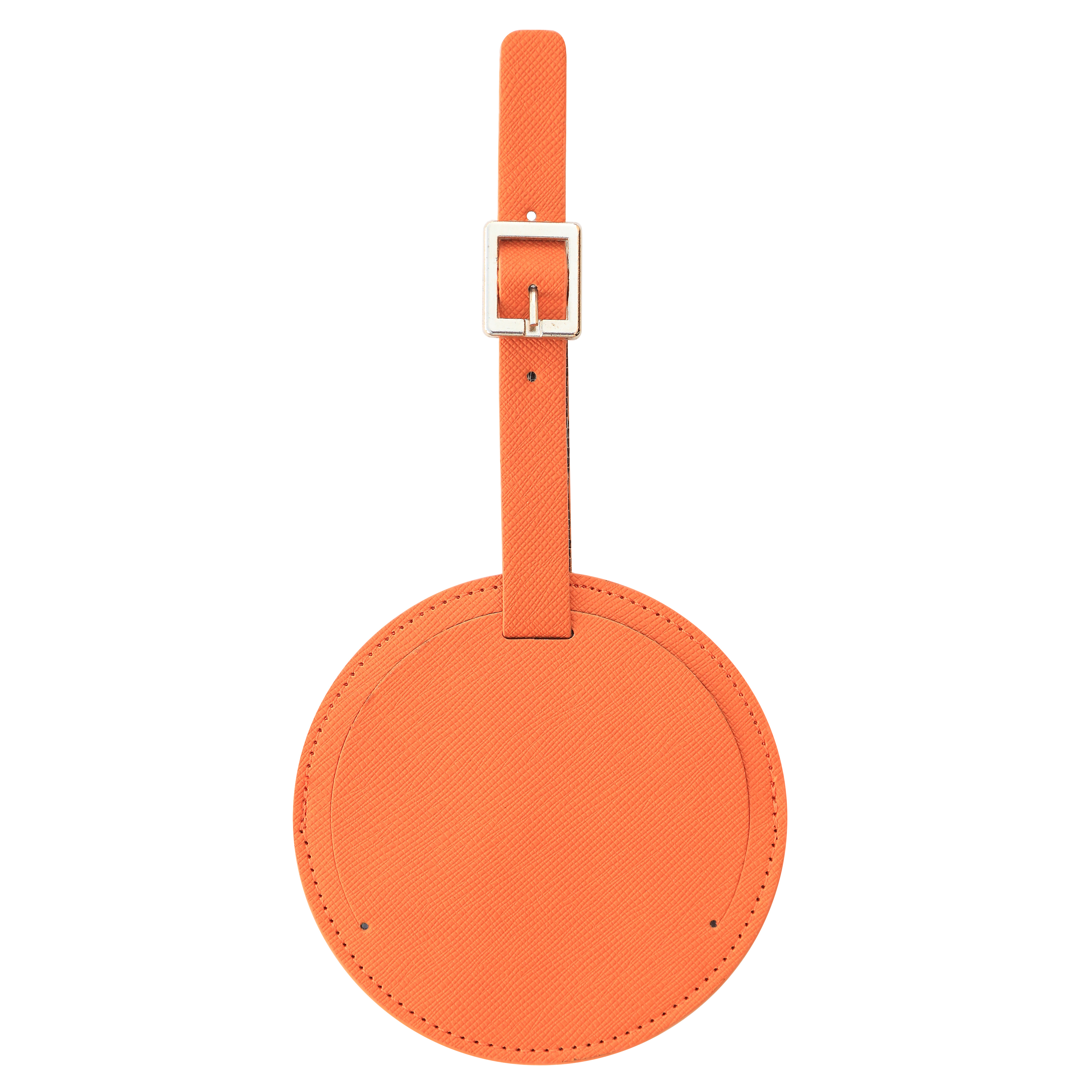 Golfer's Luggage / Bag Tag (Orange)