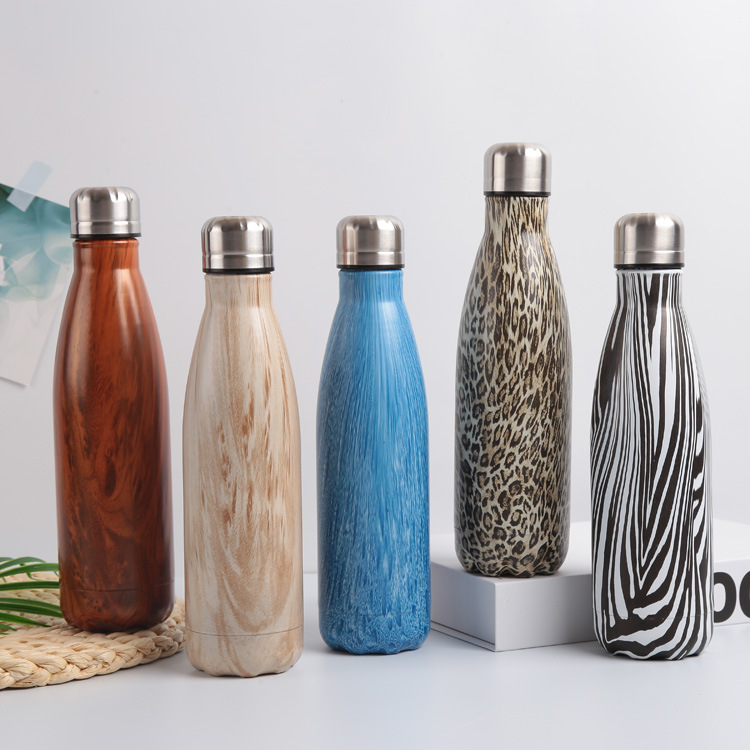 17oz Cola Shaped Stainless Steel Insulated Sports Water Bottle With logo Vacuum Flask 2