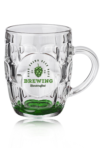 20 oz. ARC Britannia Glass Beer Mugs 6