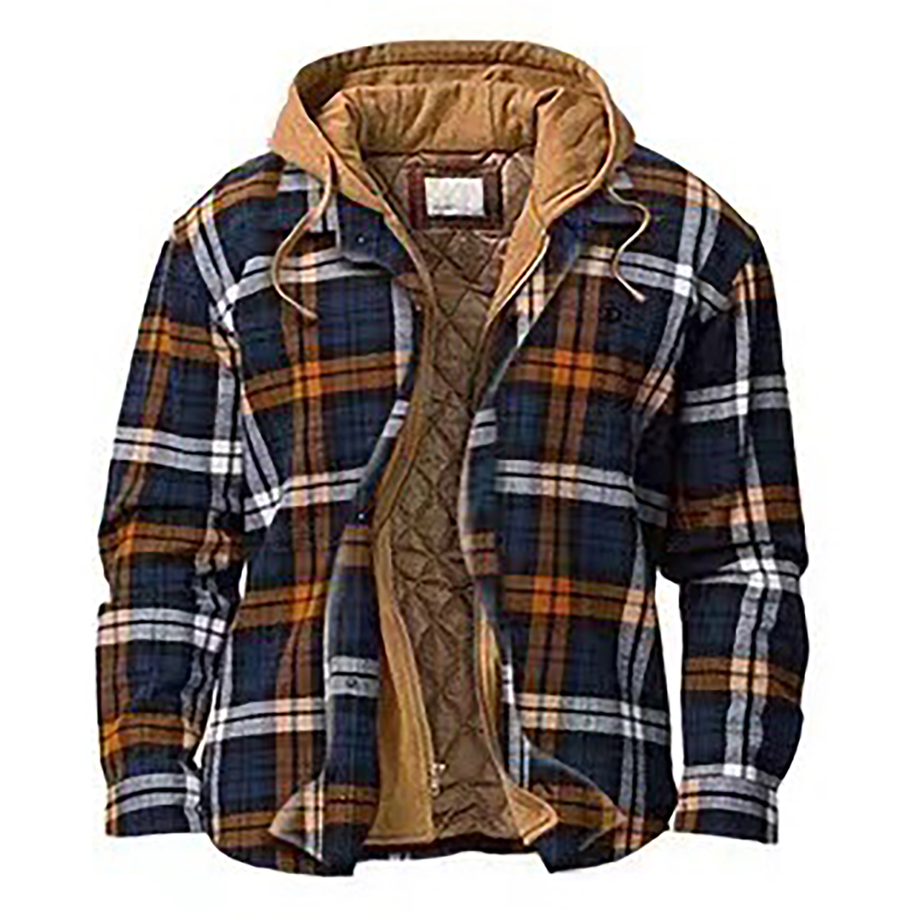 Plaid Cotton Hooded Jacket 25