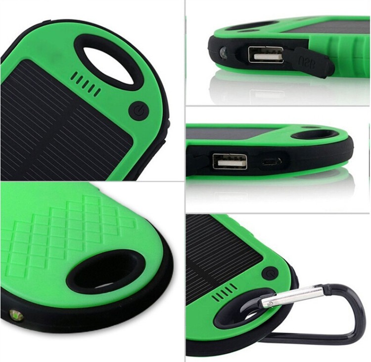 Outdoor Water Resistant Solar Power Bank 11