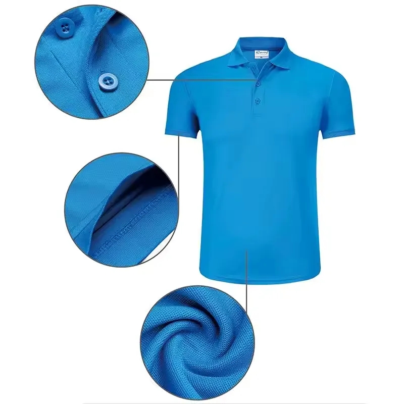 Unisex Adult Blend Short Sleeve Polo Shirt 4
