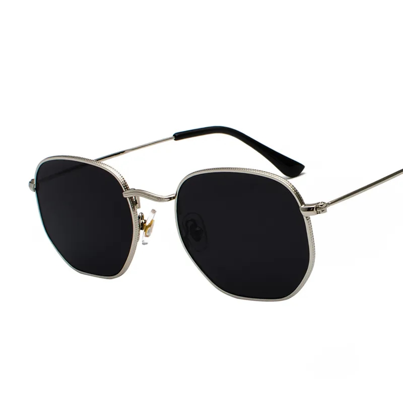 Irregular Metallic Sunglasses 6