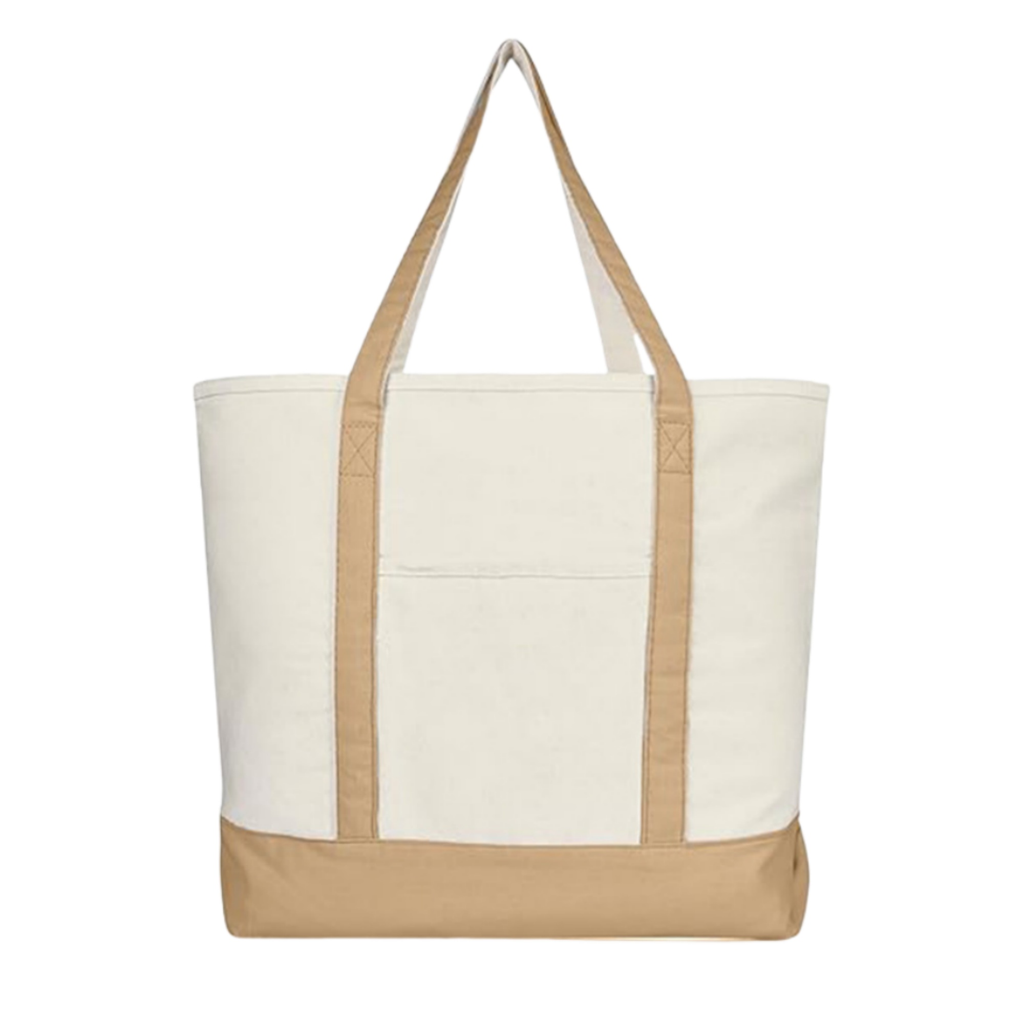 Reusable Canvas Tote Bag with Front Pocket 6