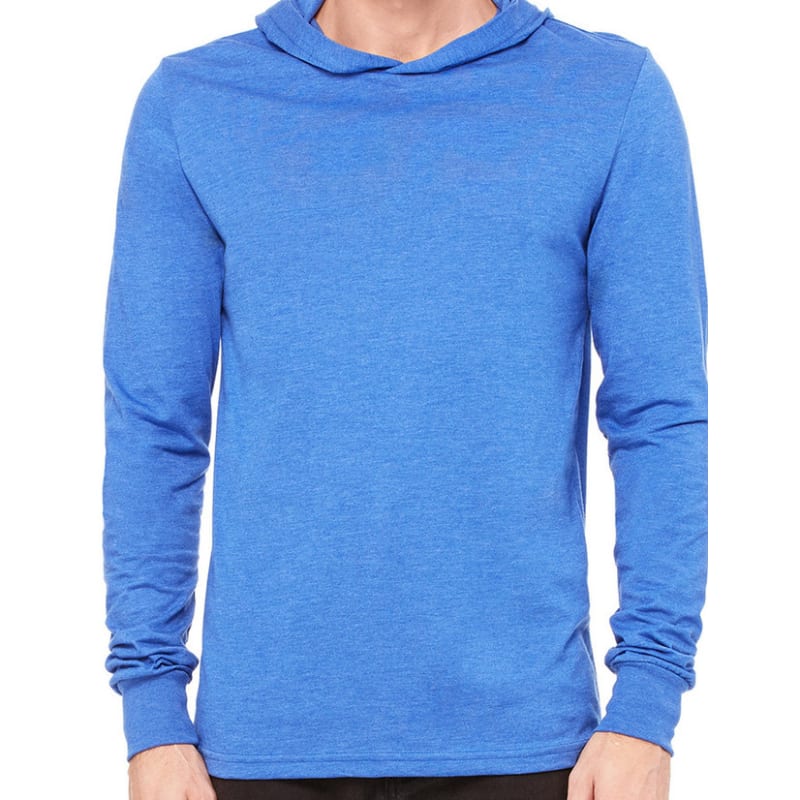 Bella Unisex Jersey Long-Sleeve Hoodie 7