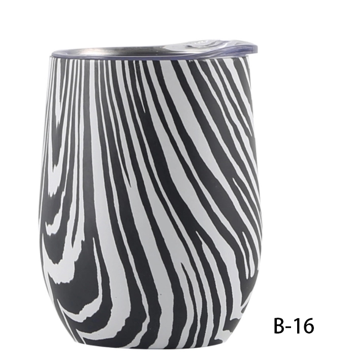12 OZ U shape Stemless Thermos cup 22