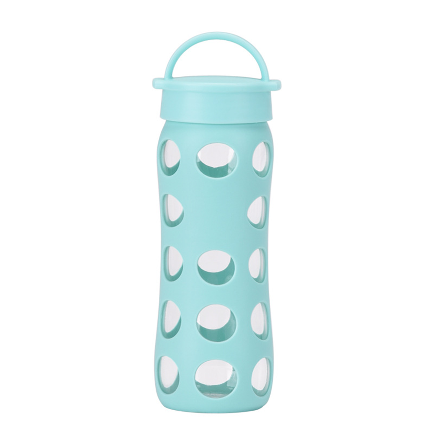17Oz Glass Water Bottle with Protective Silicone Sleeve 7
