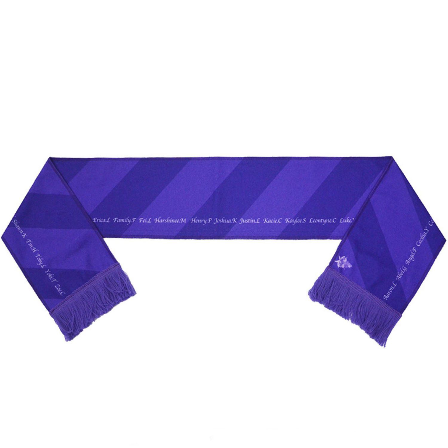 Winter Sublimation Printing Scarf w/ Tassel 14