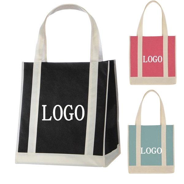 Non-Woven Two Tone Tote Bag 3