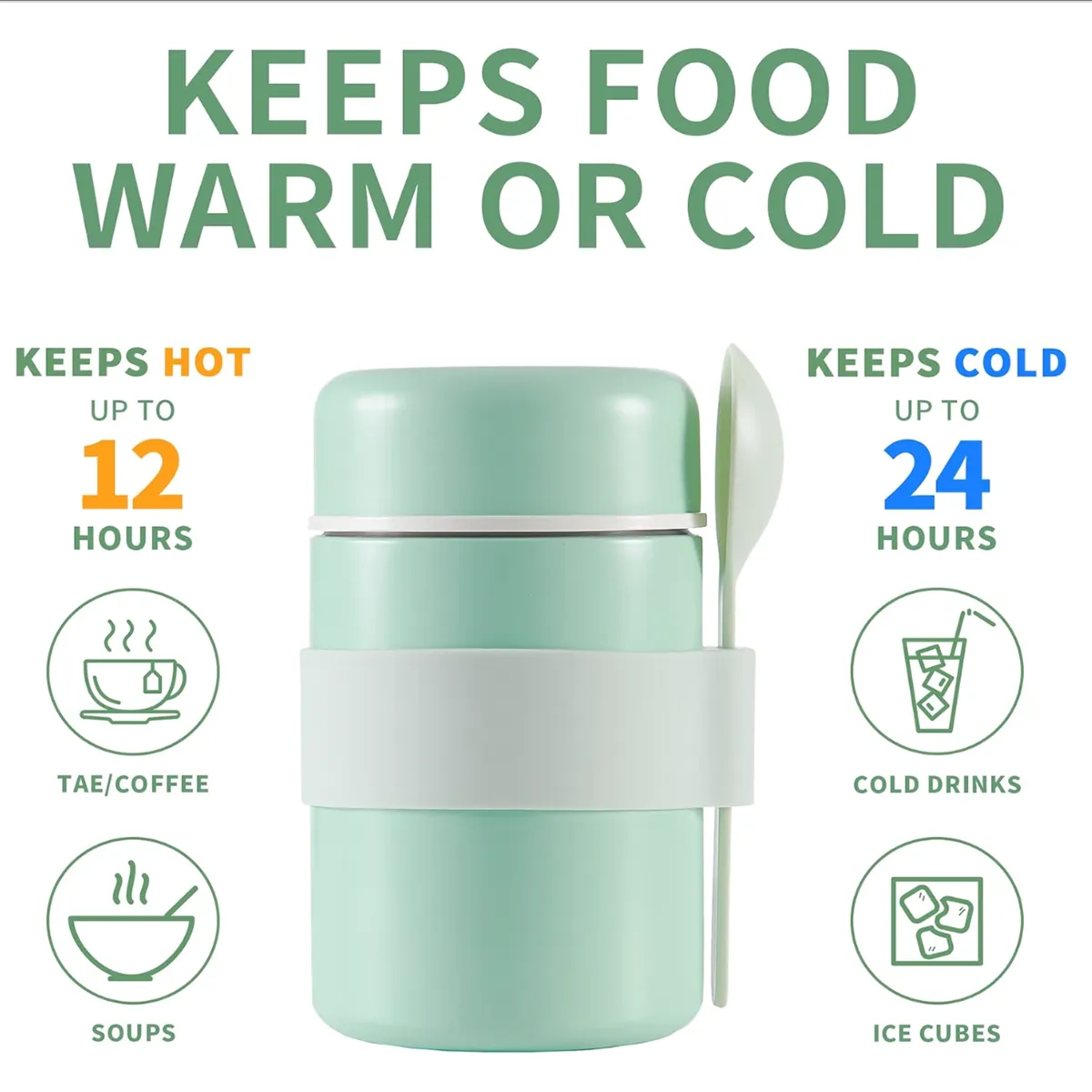 Stainless Steel Mini Soup Cup Food Vacuum Kettle Thermos Mug 4