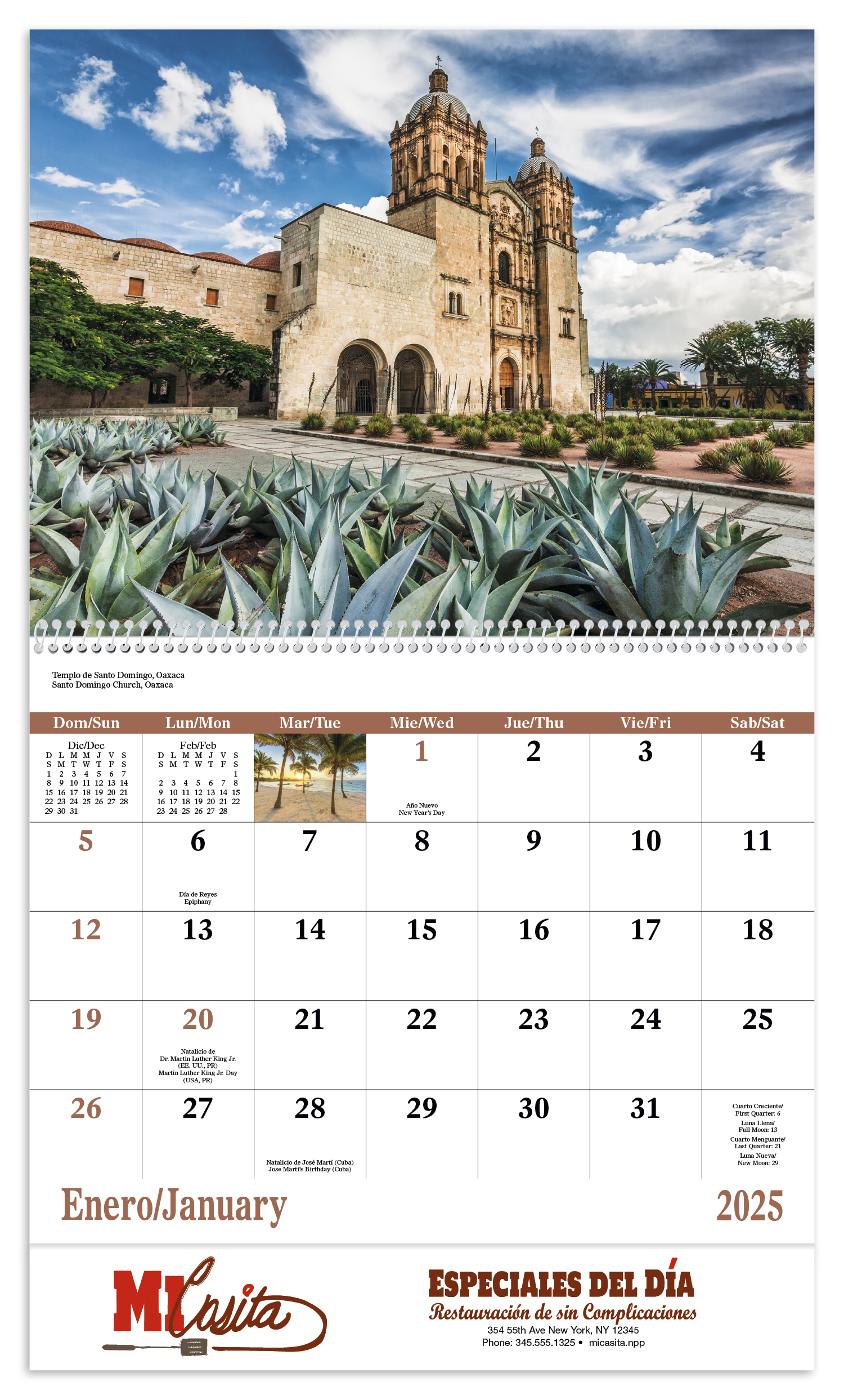 Good Value™ Mexico - Spiral Calendar 37