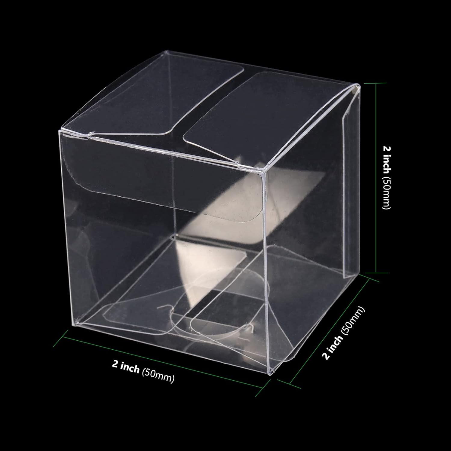 Square Clear PVC Plastic Box 5