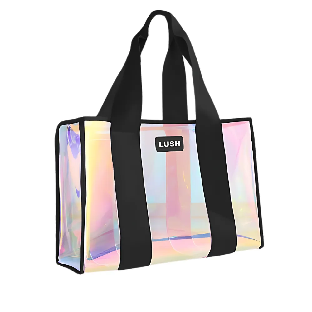 Iridescent Vinyl Tote Bag 3