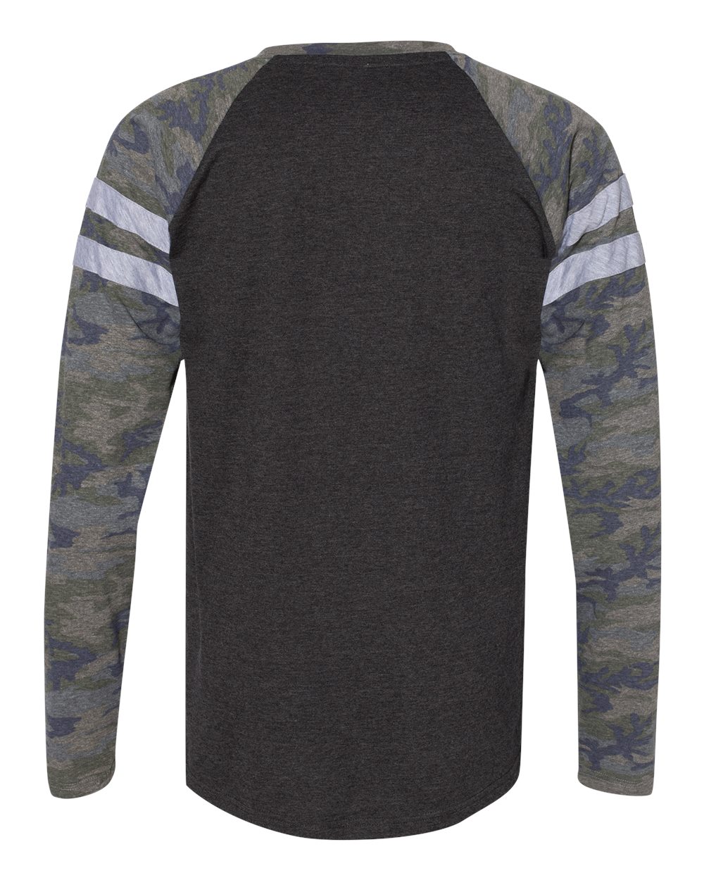 Unisex Fine Jersey Mash Up Long Sleeve Tee - 6934 22