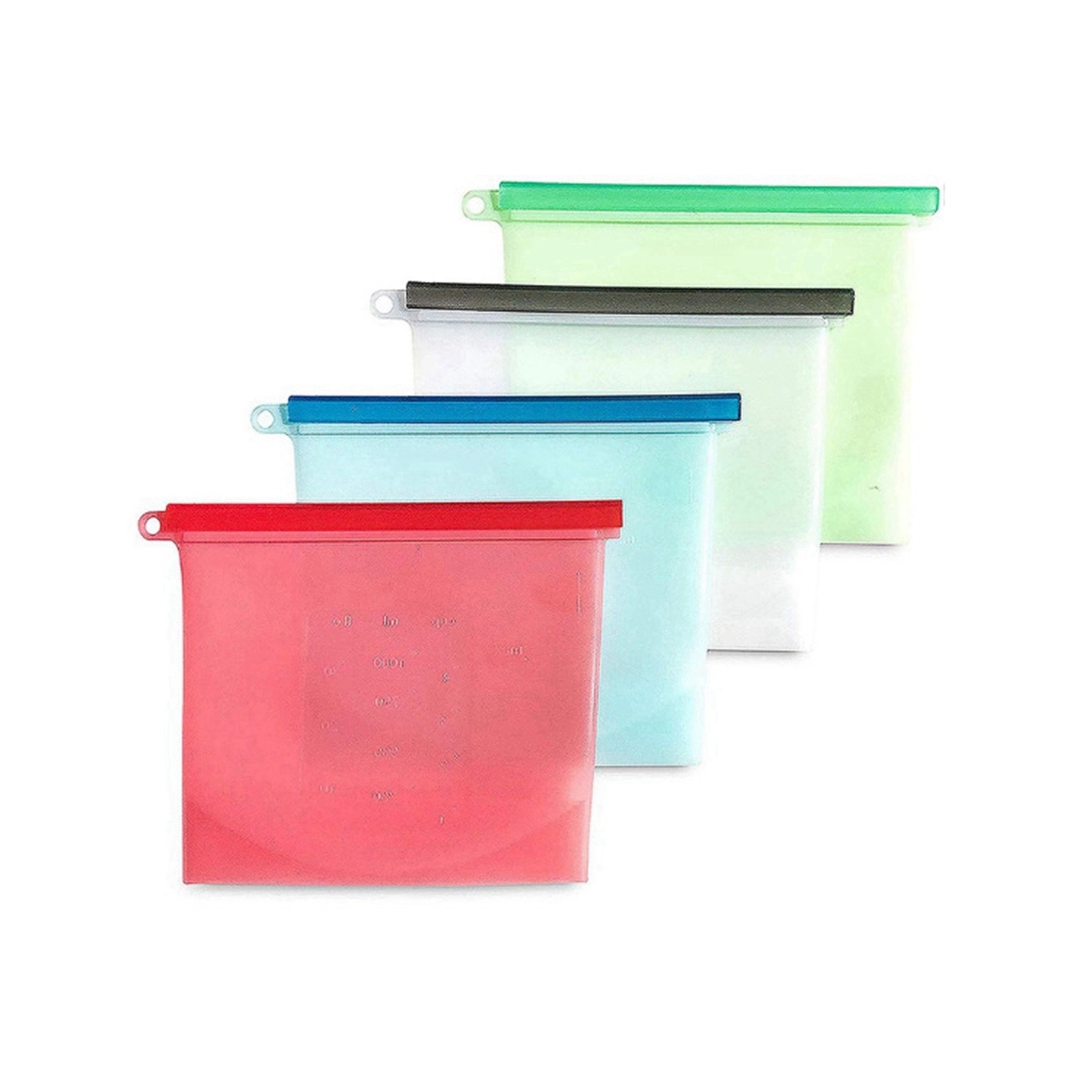 Waterproof Reusable Silicone Food Storage Bag 4