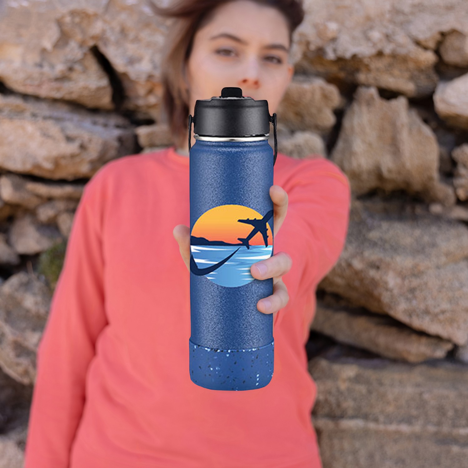 Hydrosip 27 oz Stainless Steel Bottle 16