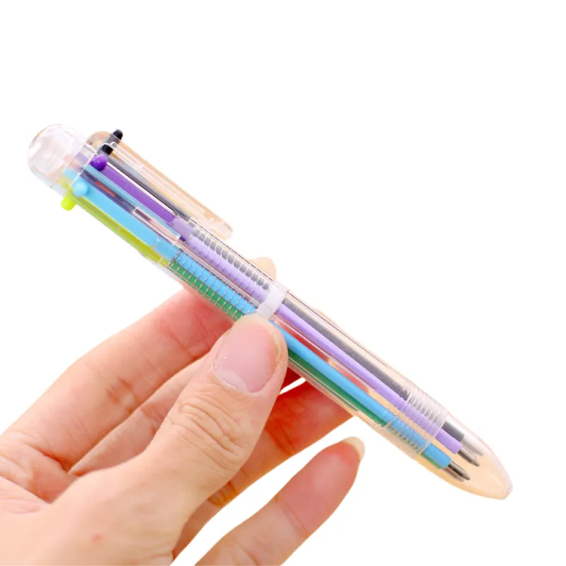 6 Color Retractable Ballpoint Pens 4