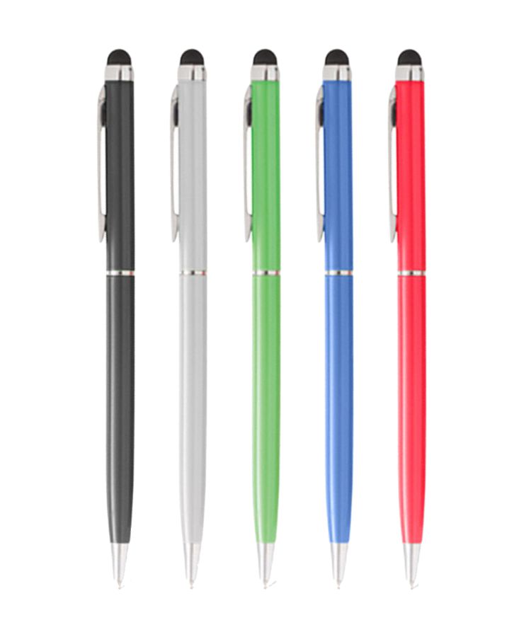 Union Printed - Slim Stylus Ballpoint Twist Metal Pen 3