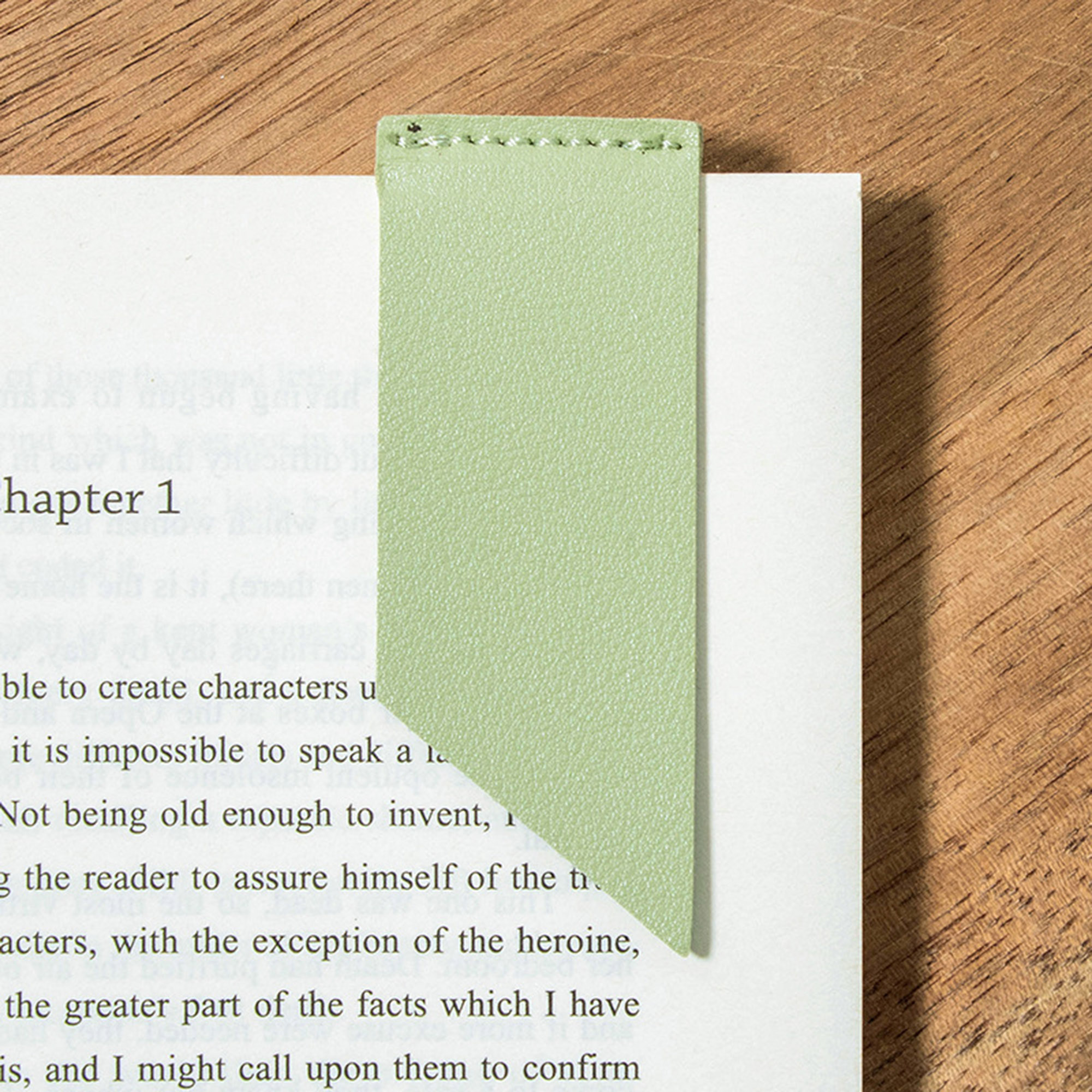 PU Leather Bookmark Page Marker 8