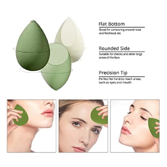 4 Pcs Makeup Sponges Blender Set 1