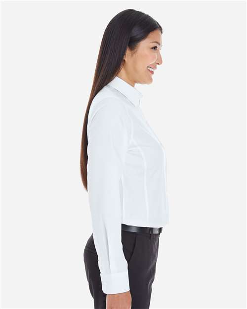 Women's Crown Collection® Royal Dobby Woven Dress Shirt - DG532W 22