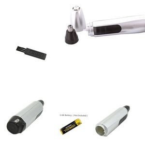 Sleek Silver Nose And Ear Hair Trimmer 10