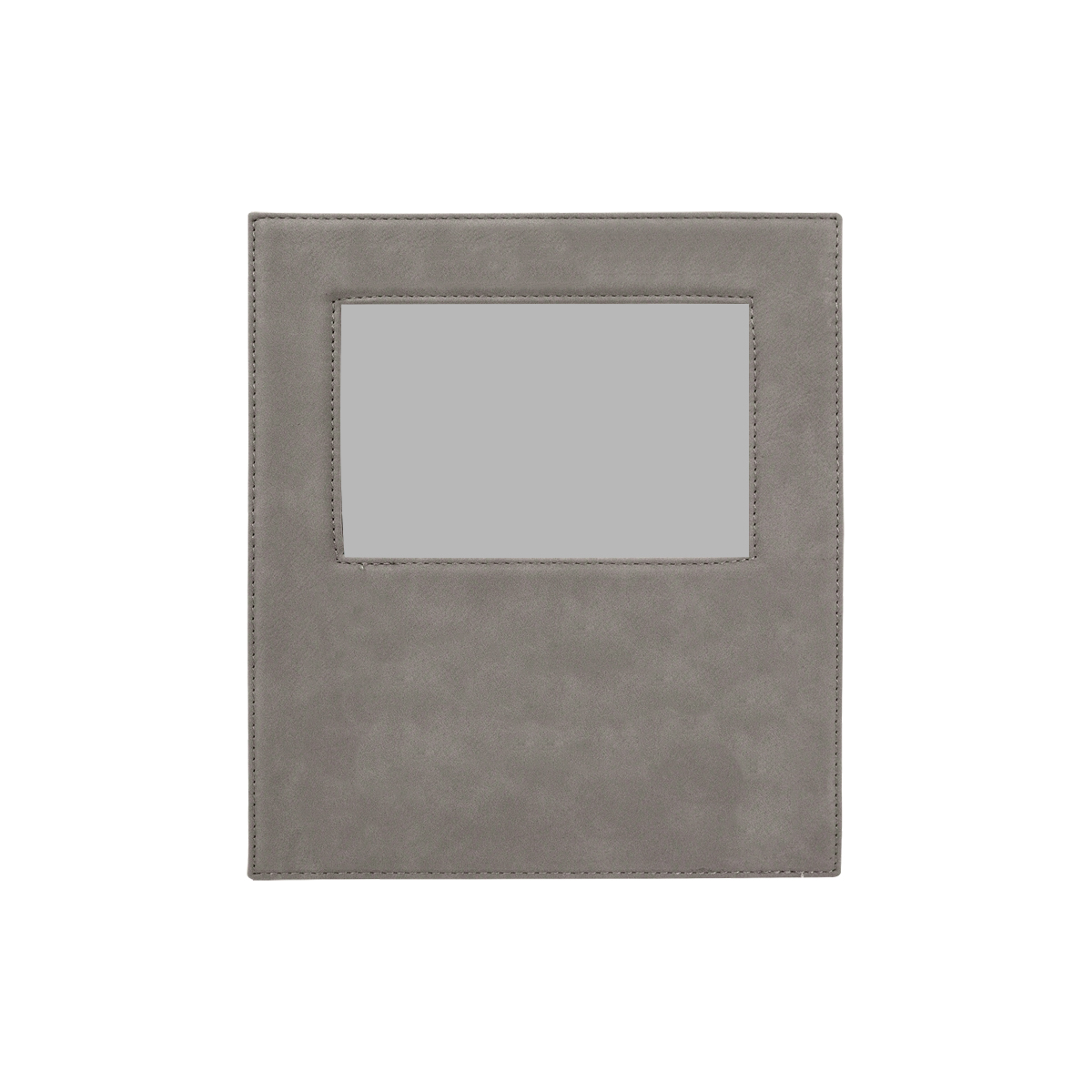 4" x 6" Gray Leatherette Photo Frame 4