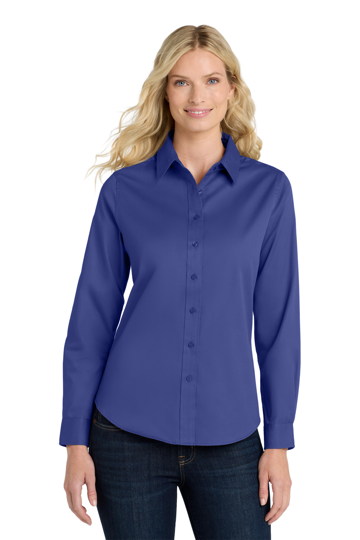 Port Authority Women's Long Sleeve Easy Care Shirt. L608 70