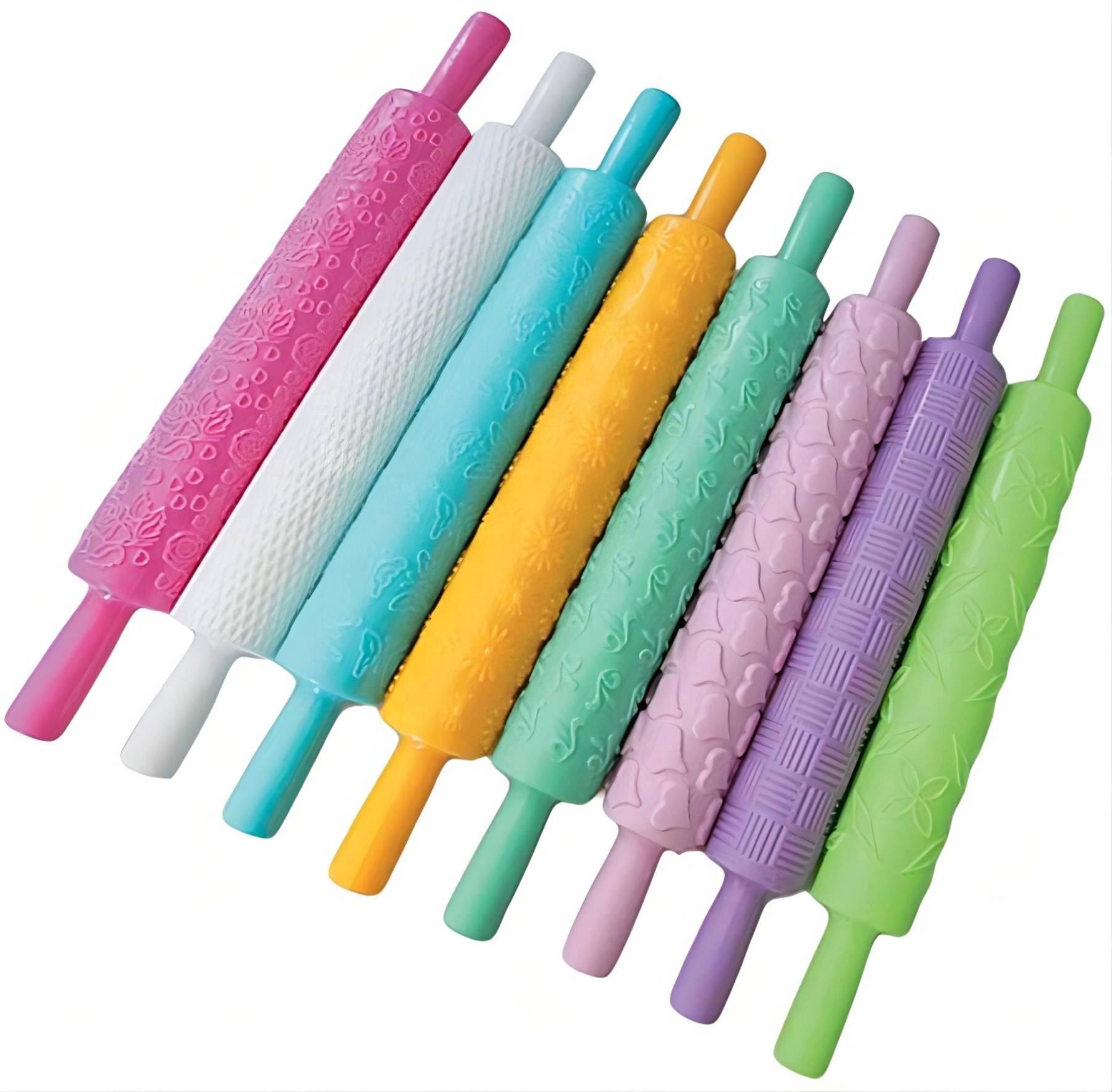 Silicone Cake Decorating Embossed Rolling Pins 2