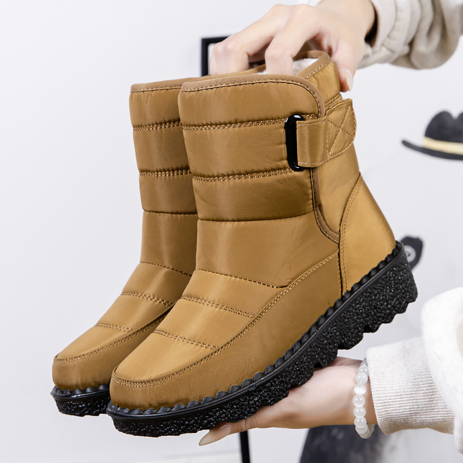 Warm Waterproof Winter Snow Boots 12