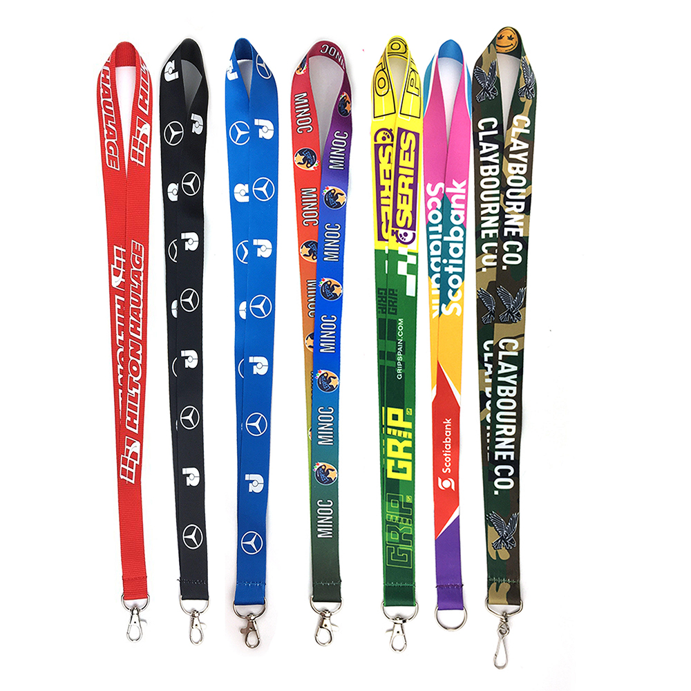 3/4"W Imprinted Polyster Lanyard 2