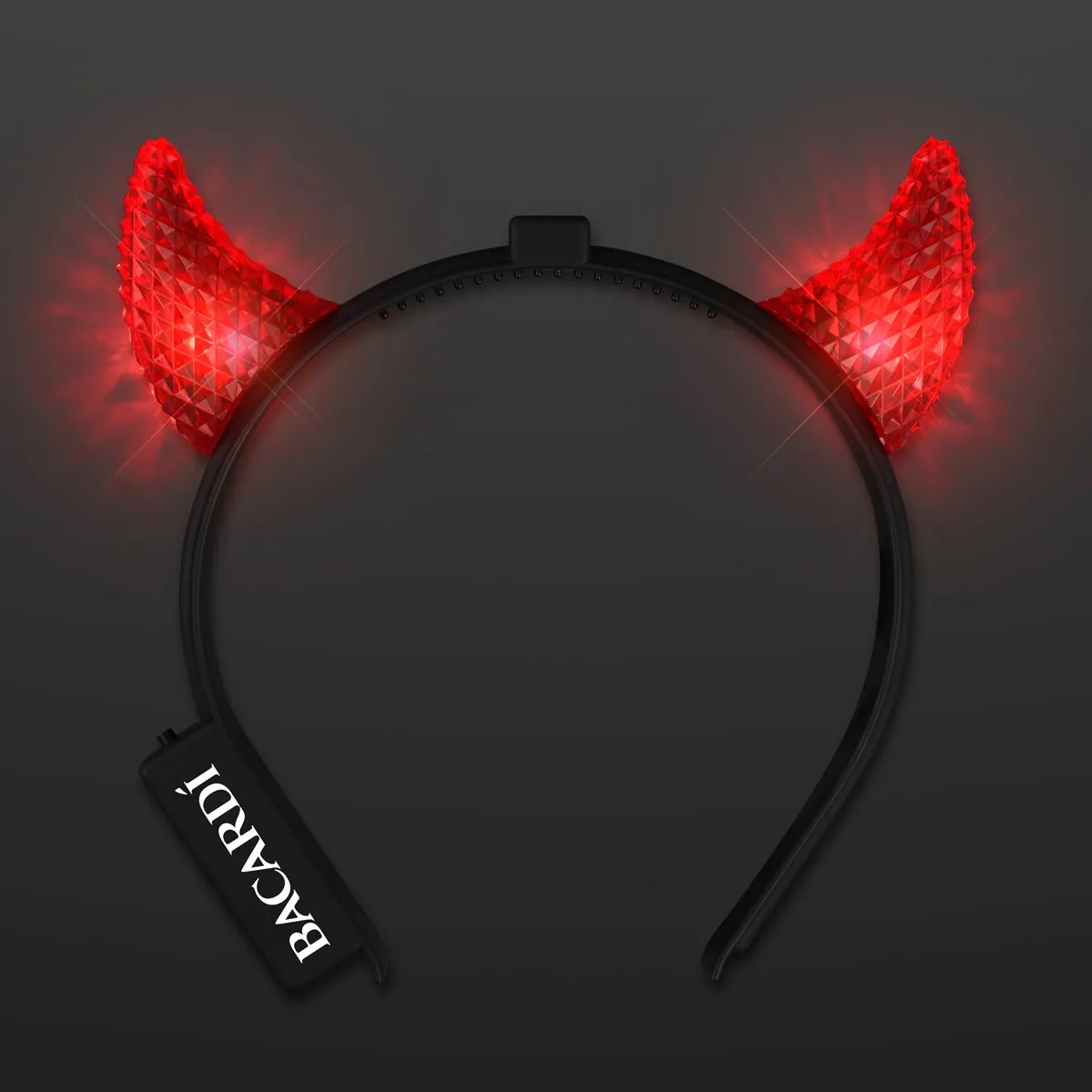 Light Up Facetted Horns LED Headbands 5