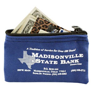 10 Oz. Colored Canvas Standard Coin Bag 9