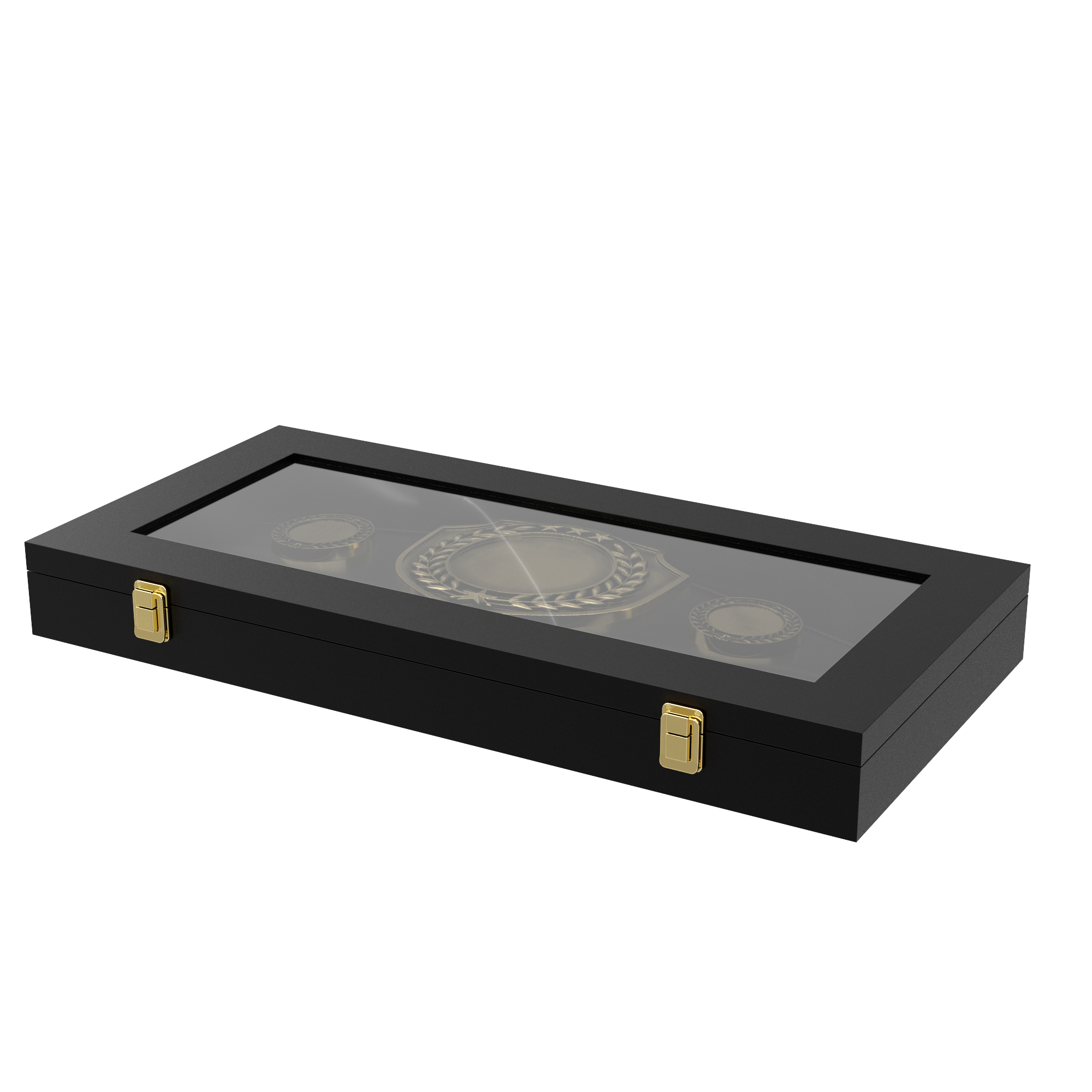 Express Vibraprint® Antique Bright Champion Award Shield Belt 15