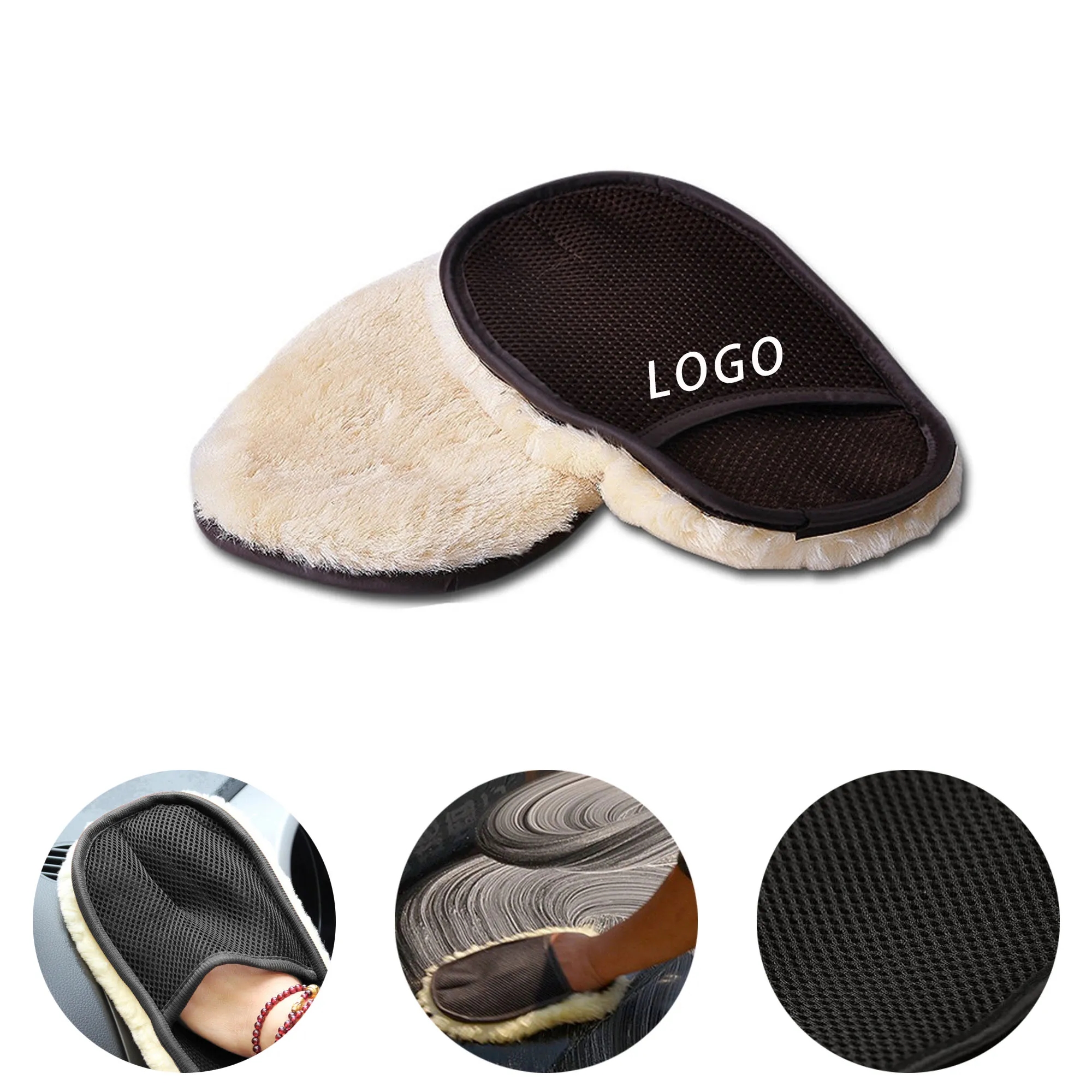 Woolen Car Wash Gloves