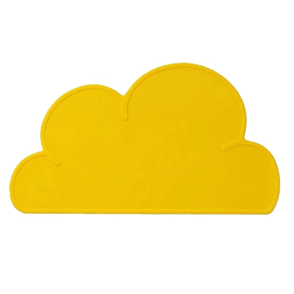 Custom Silicone Baby Food Placemat & Kids Cloud Table Mat 16