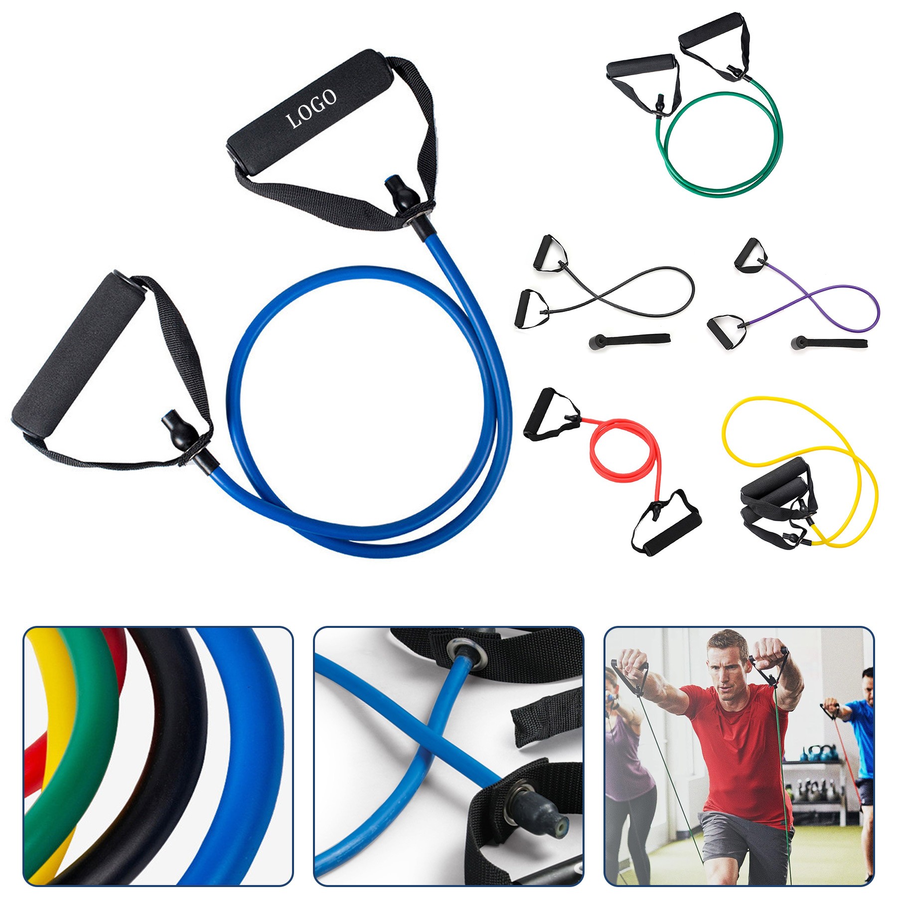 Resistance Bands with Handles