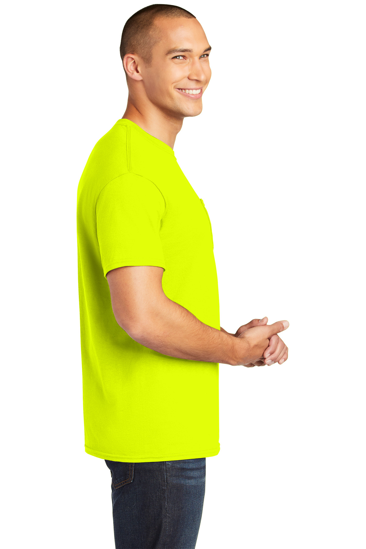 Gildan Heavy Cotton 100% Cotton Pocket T-Shirt. 5300 57