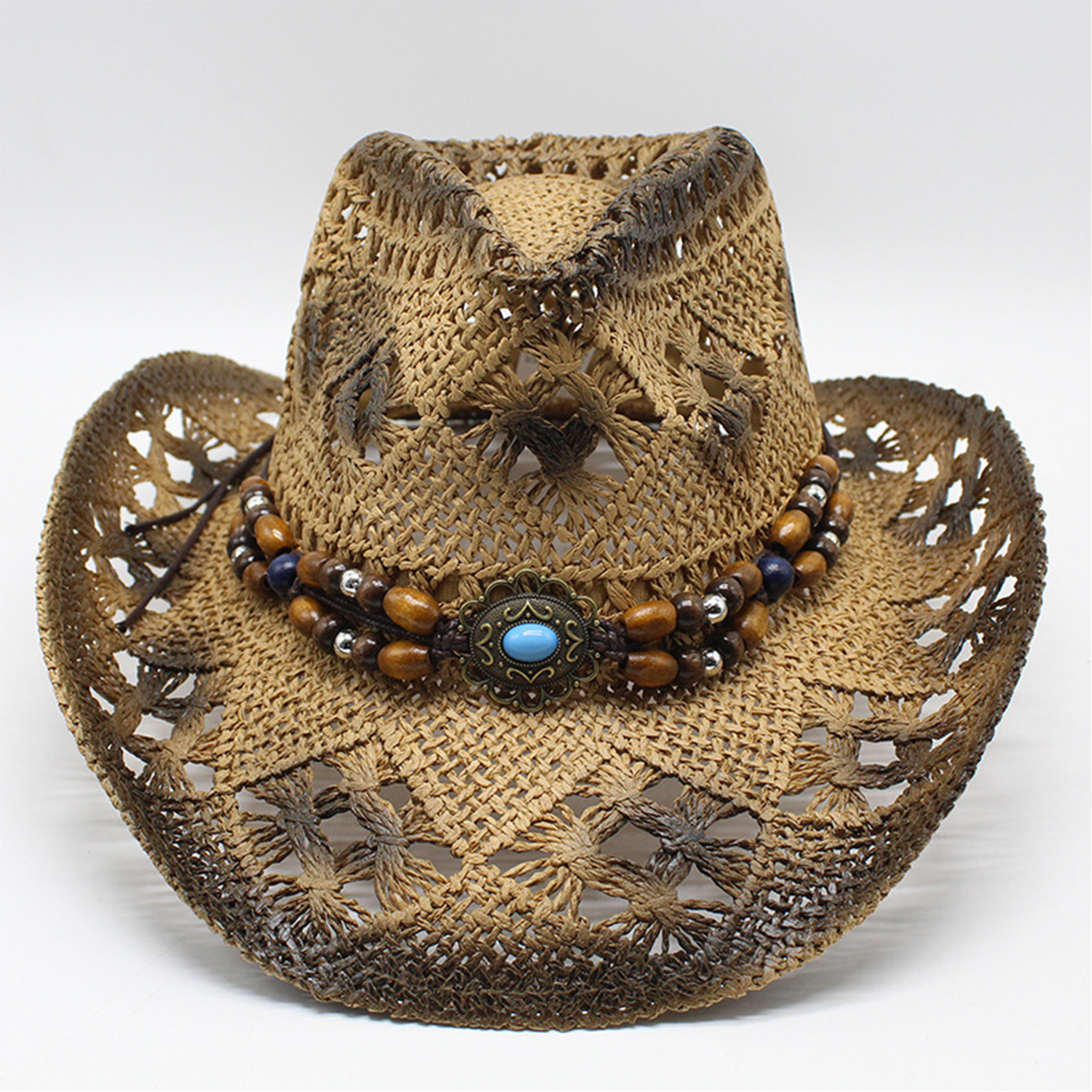 cowboy straw caps sun hat 4