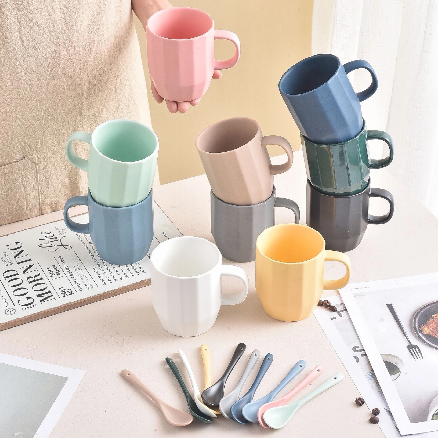 Custom 13 oz Ceramic Coffee Mug 3