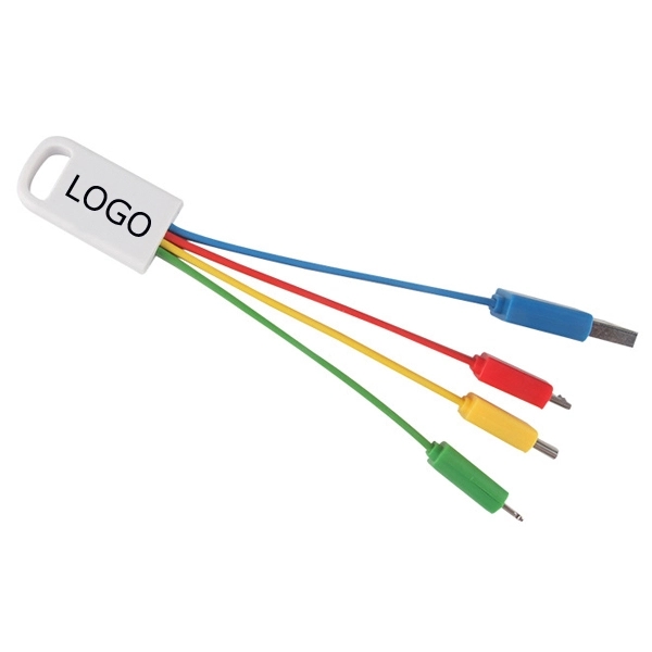 Marketing 3-in-1 Noodle Charging Cables 4