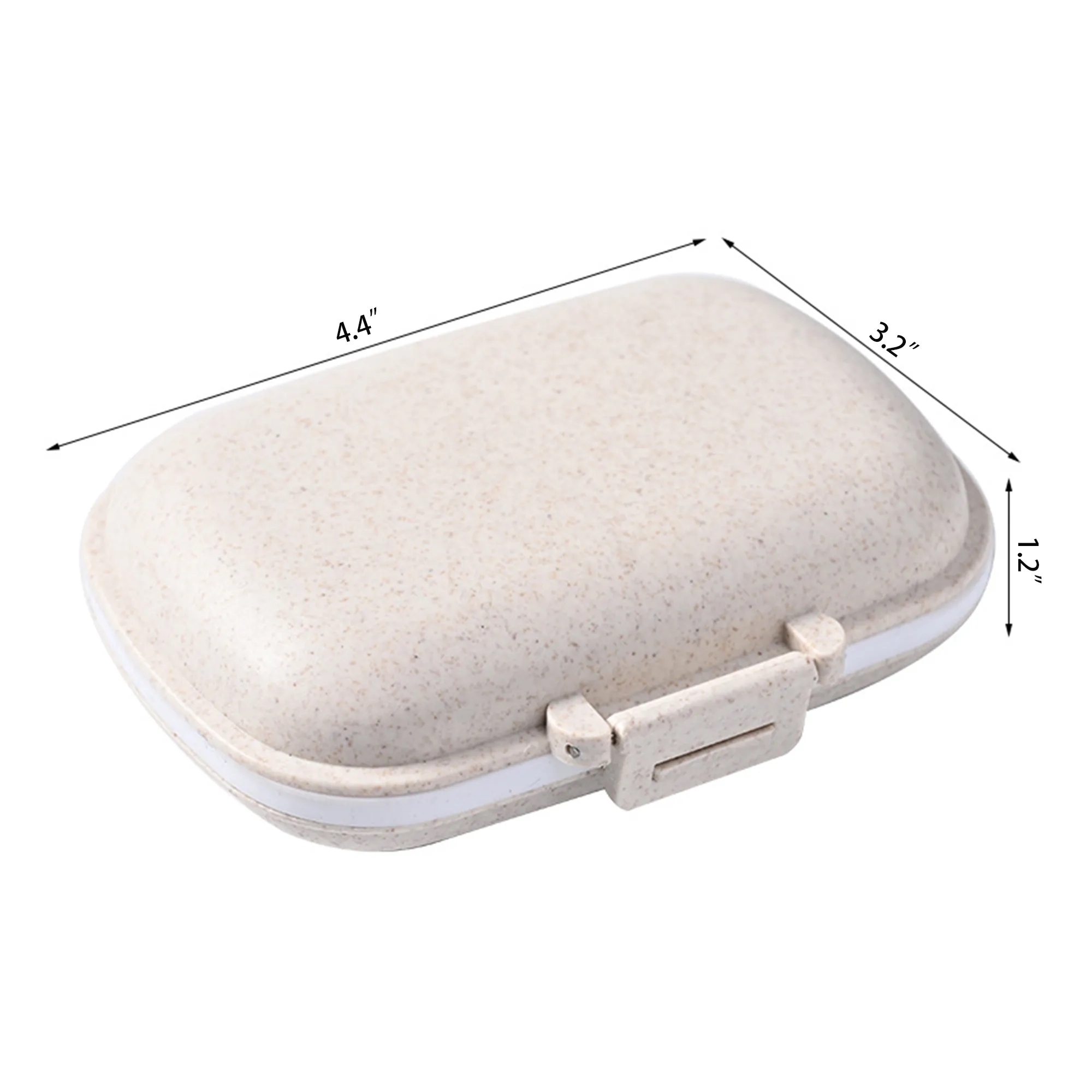 CampingPortable 8-Cell Sealed Moisture-Proof Pill Box MOQ 50 1