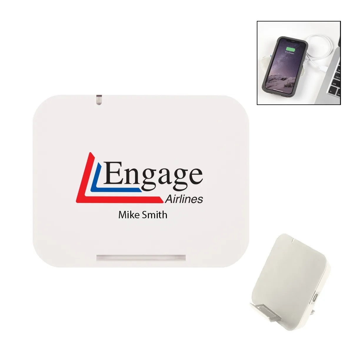 All In One QI Wireless Charger & Phone Stand 19