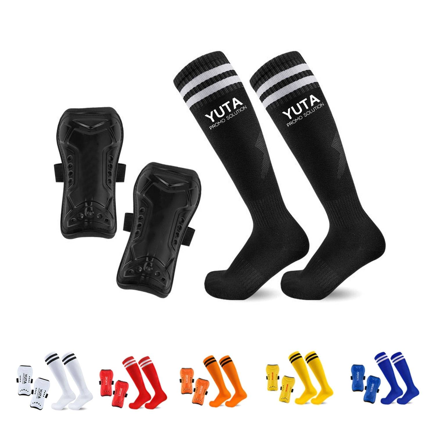 Shin Guard with Socks 5