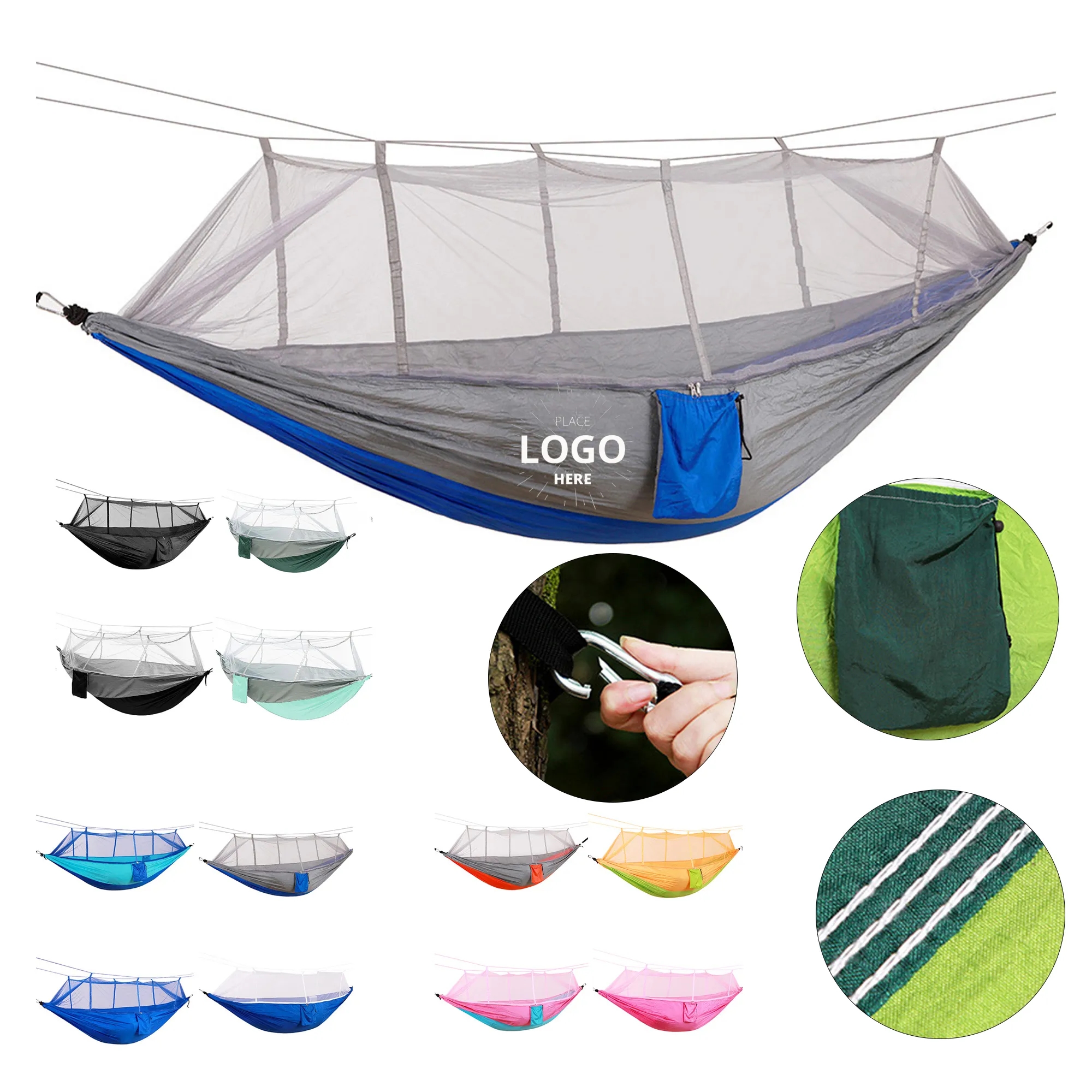 Outdoor Camping Double Hammock 7