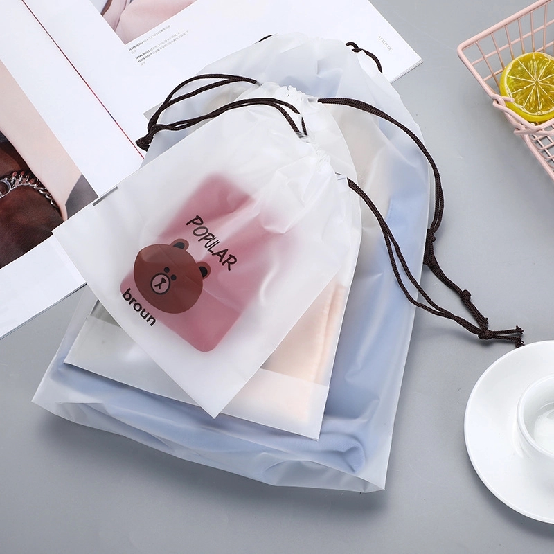 Translucent PEVA Drawstring Bag 4